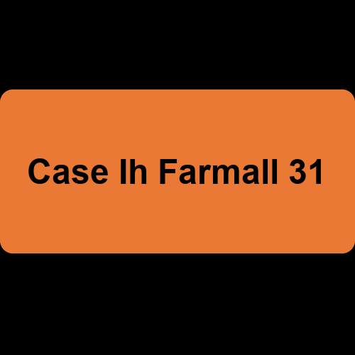 Case Ih Farmall 31